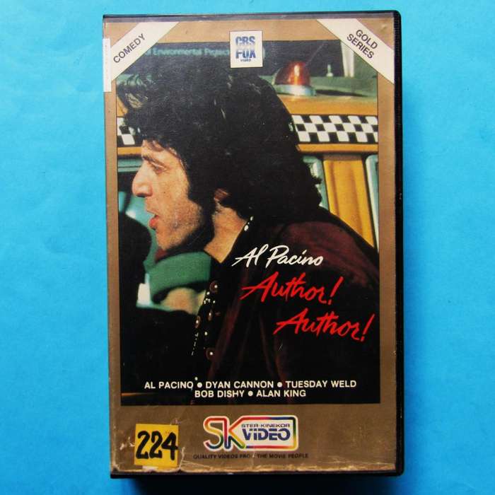 Author! Author! - Al Pacino - Movie VHS Tape (1986)