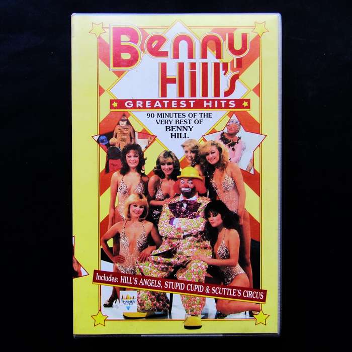 Benny Hill's Greatest Hits - VHS Video Tape (1990)