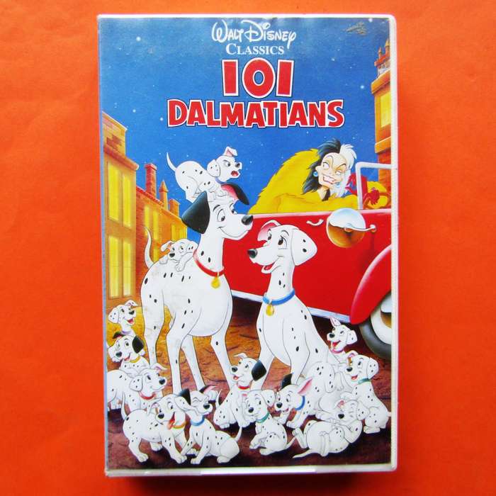 101 Dalmatians - Walt Disney VHS Tape