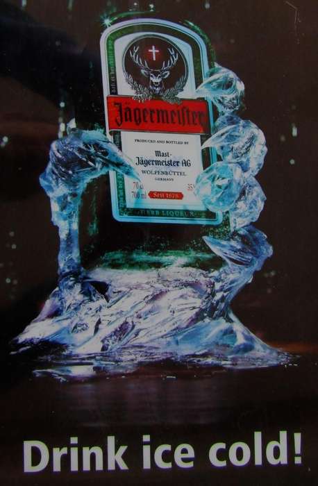 Old Jagermeister LED Advertising Display