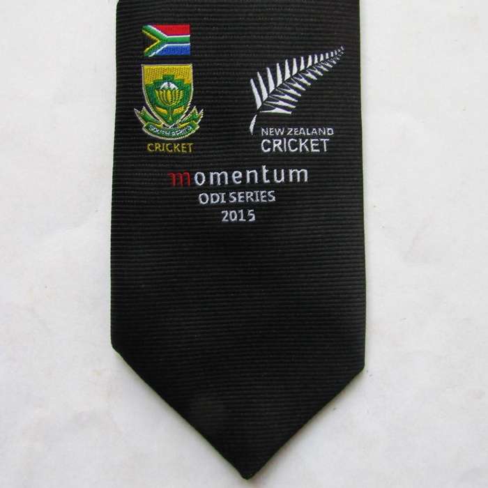 2015 ODI Series - SA vs New Zealand - Cricket Neck Tie