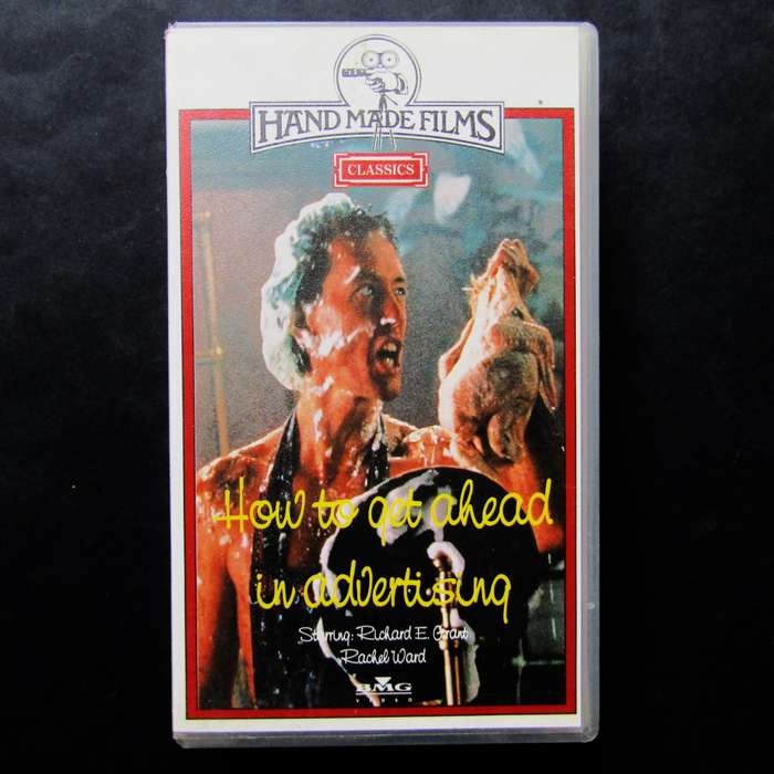 How to Get Ahead in Advertising - Movie VHS Tape (1997)