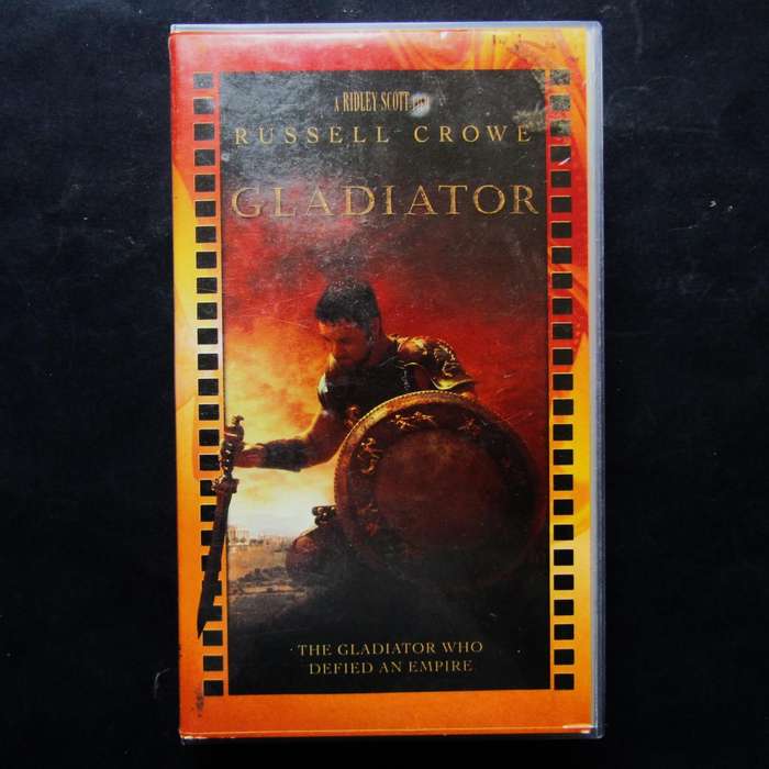 Gladiator - Russell Crowe - Movie VHS Tape (2000)