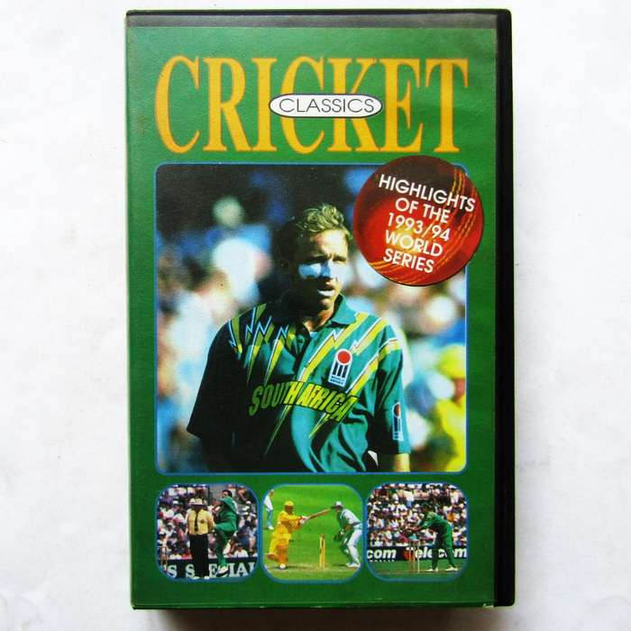 Highlights of the 1993/94 World Series - Cricket VHS Video Tape