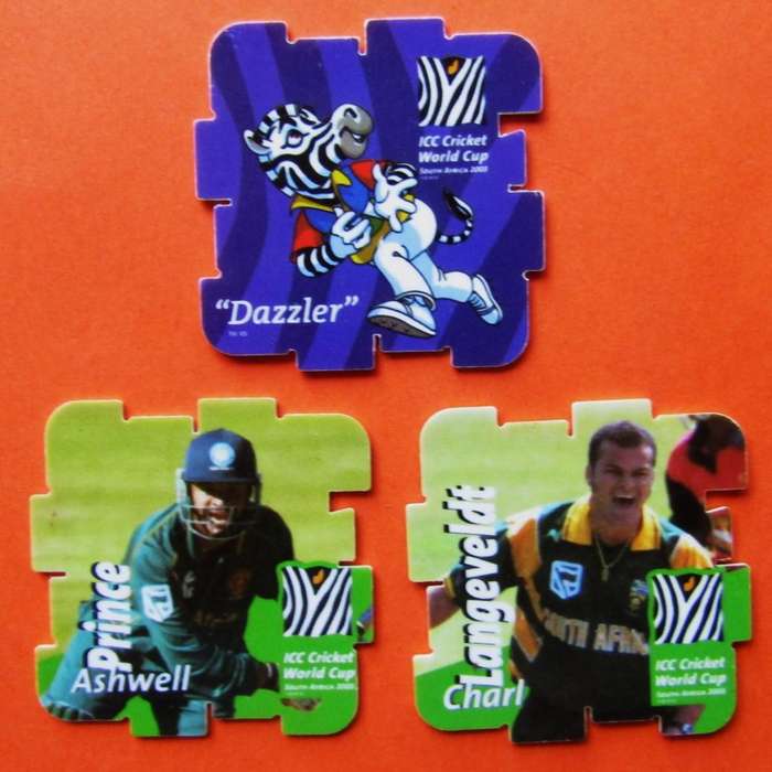 2003 ICC Cricket World Cup Tazos by Simba