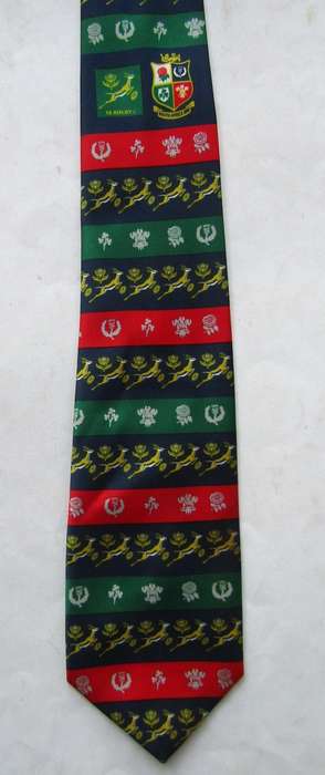1997 Springboks vs British Lions Rugby Neck Tie