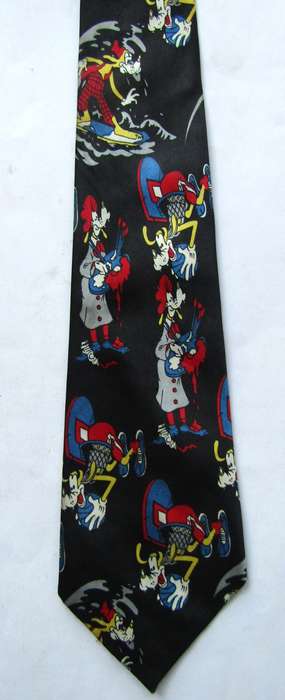 Old Goofy Cartoon Neck Tie
