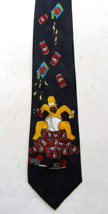 Cool Homer Simpson Neck Tie