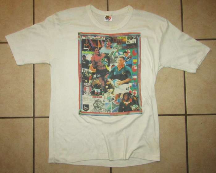 1995 Rugby World Cup Shirt - Size XXL