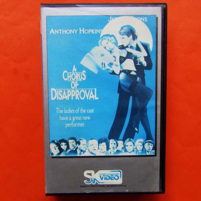 A Chorus of Disapproval - Jeremy Irons - Movie VHS Tape (1990)