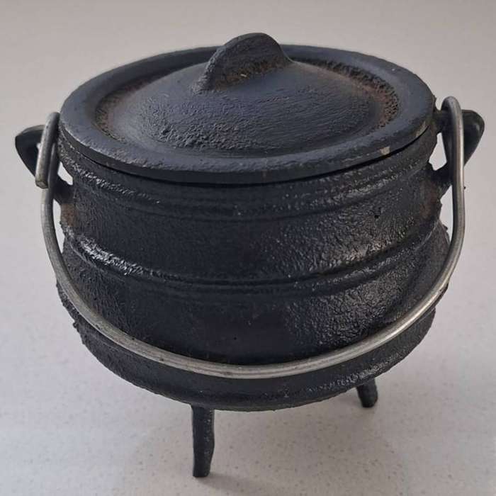 Old Cast Iron Small Potjie Pot