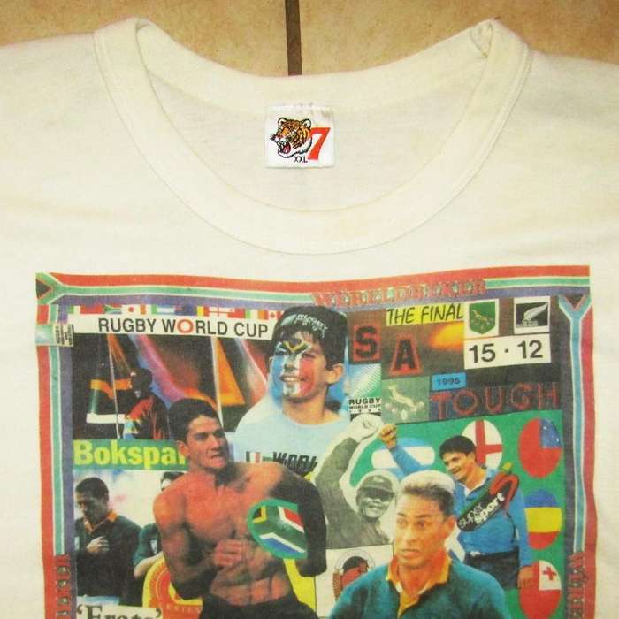 1995 Rugby World Cup Shirt - Size XXL