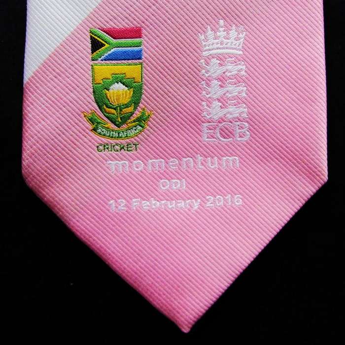 2016 ODI - SA vs England - Cricket Neck Tie