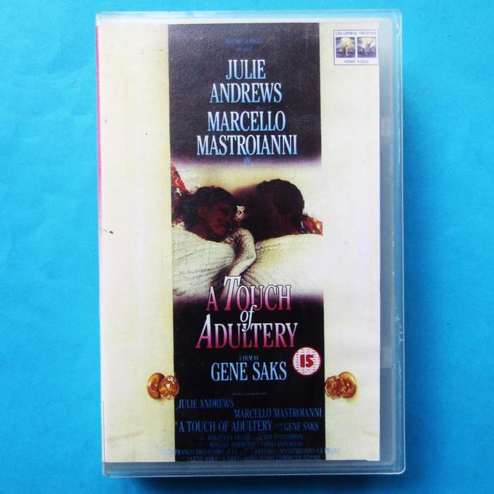 A Touch of Adultery - Julie Andrews - Movie VHS Tape (1991)
