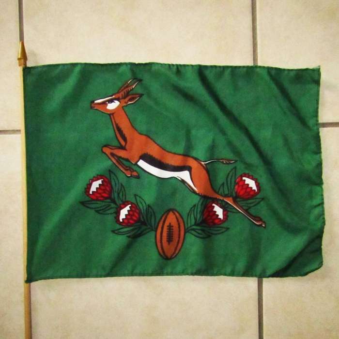 90's Springbok Rugby Flag