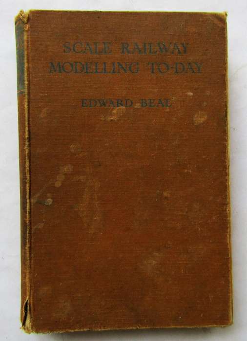 Scale Railway Modelling To-Day - Hardcover Book (1939)