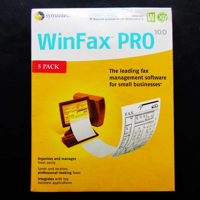 NEW Sealed - WinFax Pro 10.0 Software Program (2000)