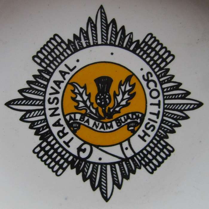 SADF Transvaal Scottish Peanut Bowl