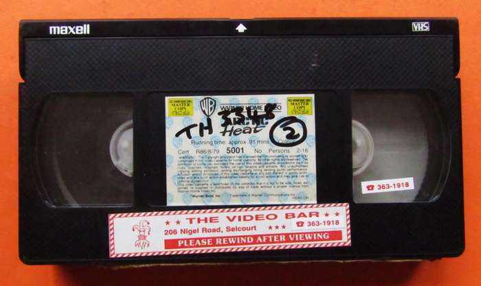 Artic Heat - Action Movie VHS Tape (1986)
