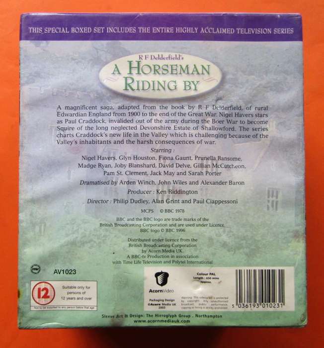 A Horseman Riding By - TV Series 6 VHS Tape Box Set (1996)
