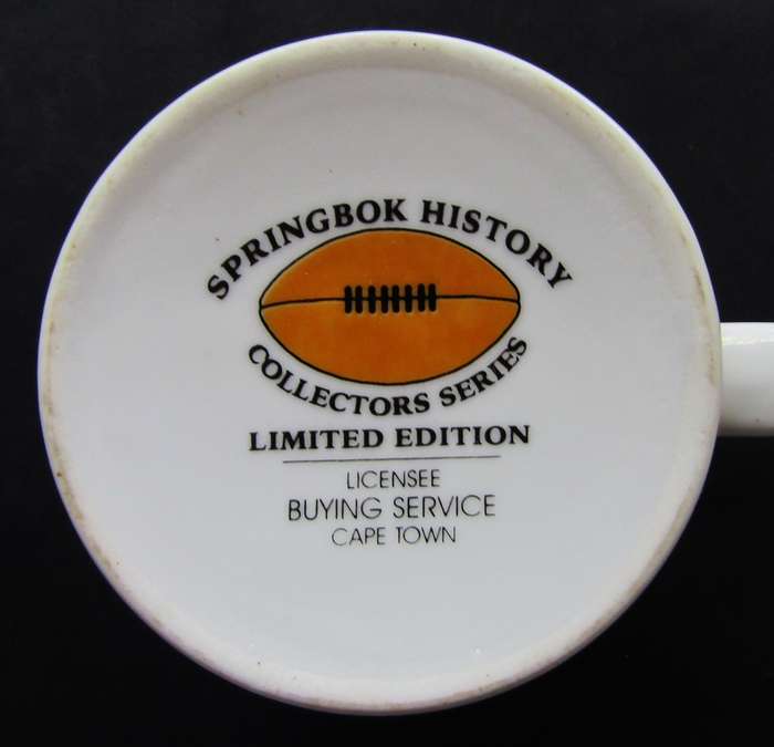 1906 - 1936 Springbok Rugby Collectors Series Mug