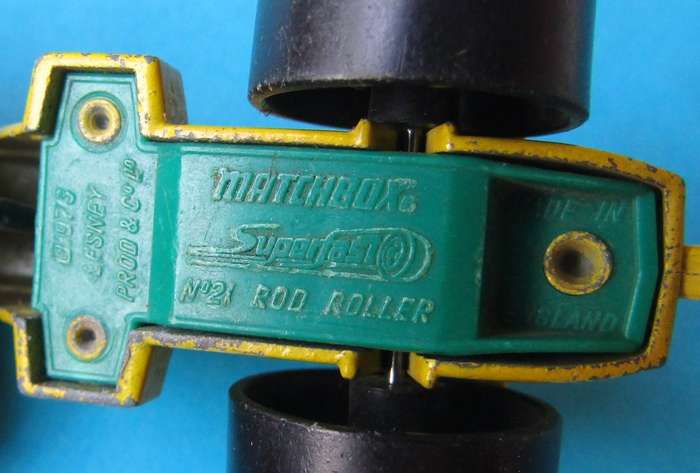 1973 Matchbox Rod Roller