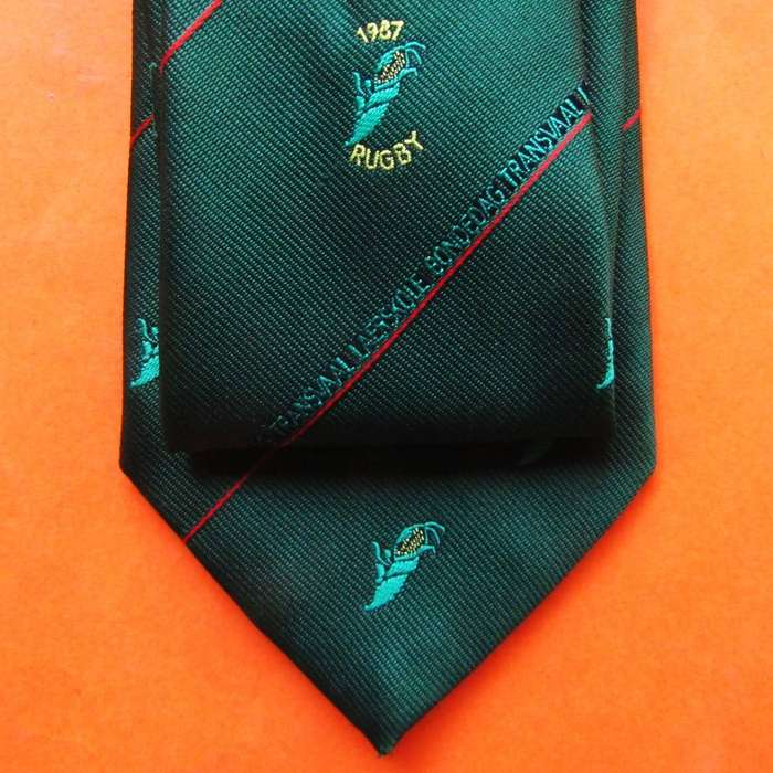 1987 Wes Transvaal Rugby Neck Tie
