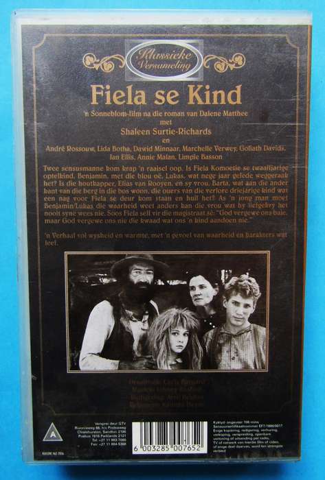 Fiela se Kind - Movie VHS Tape (1998)