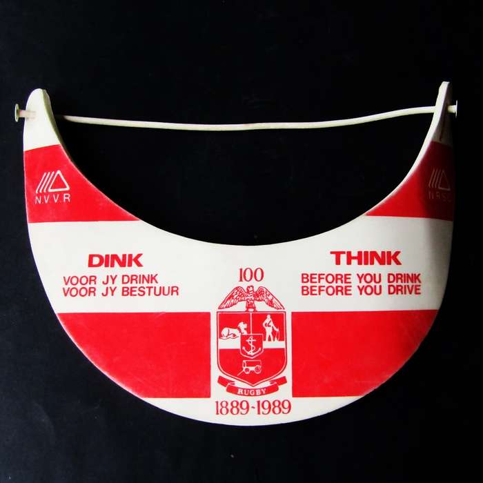 1989 Transvaal Rugby 100 Year Visor Cap