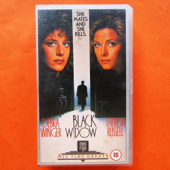 Black Widow - Movie VHS Tape (1992)