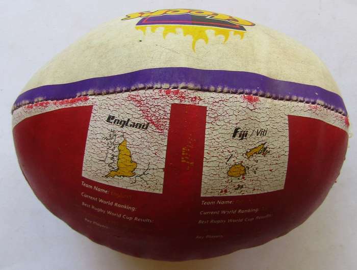 Old Coca Cola Mini Rugby Ball