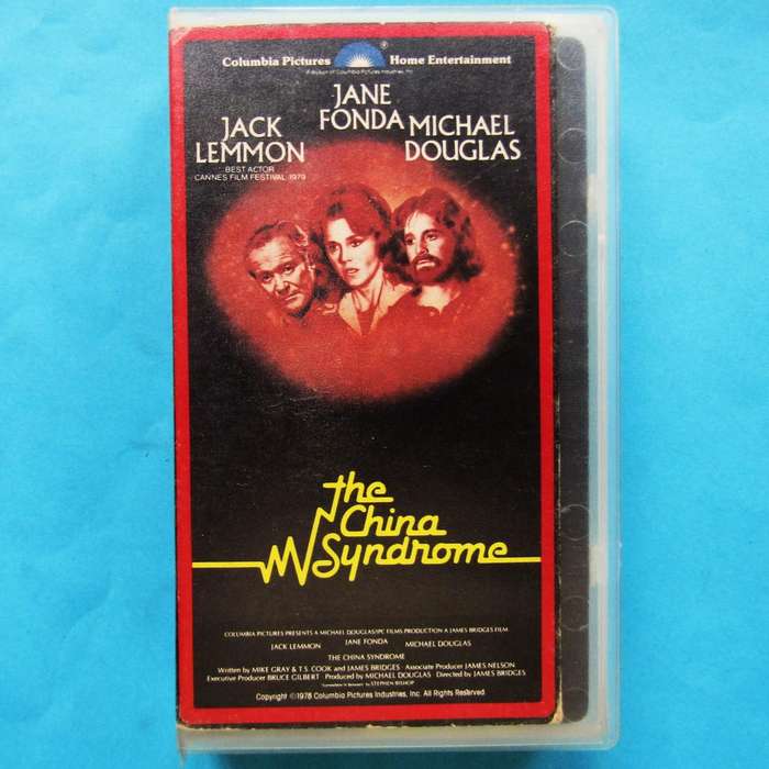 The China Syndrome - Jane Fonda - Movie VHS Tape (1980)