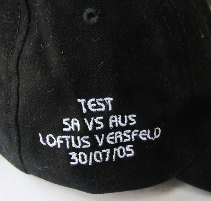 2005 Captain Morgan Springboks vs Australia Rugby Cap