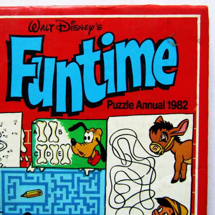1982 Walt Disney Funtime Annual