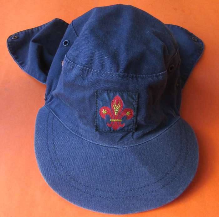Old SA Boy Scouts Neck Flap Cap