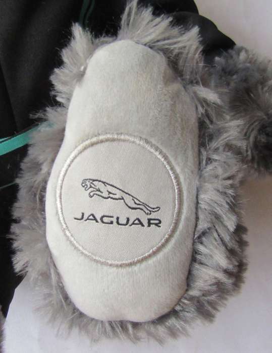 Cool Jaguar Racing Teddy Bear Mascot