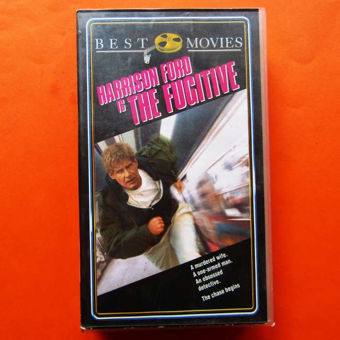 The Fugitive - Harrison Ford - Movie VHS Tape (1993)
