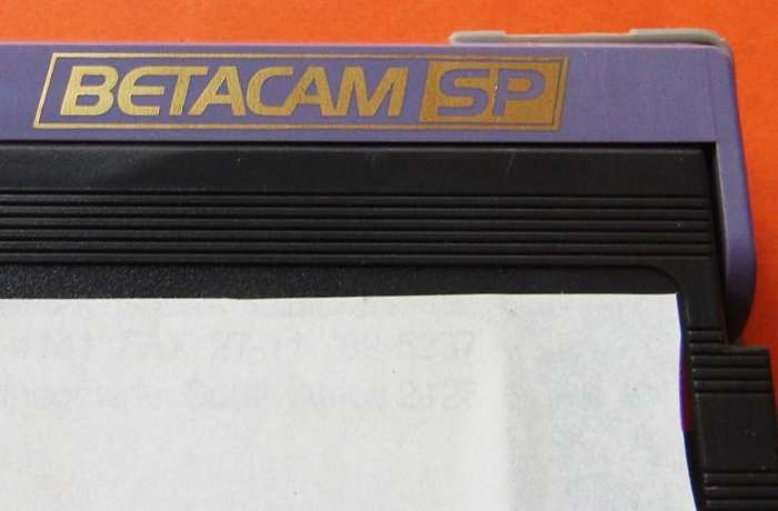 Old Maxell Betacam SP Video Cassette