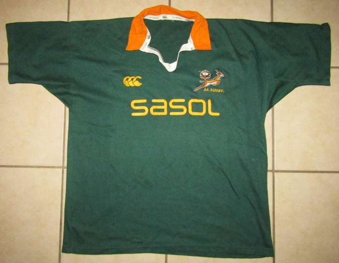Old Springbok Rugby Jersey - Size 2XL