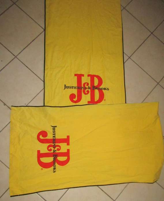 Very Long J & B Whisky Cloth Advertising Banner