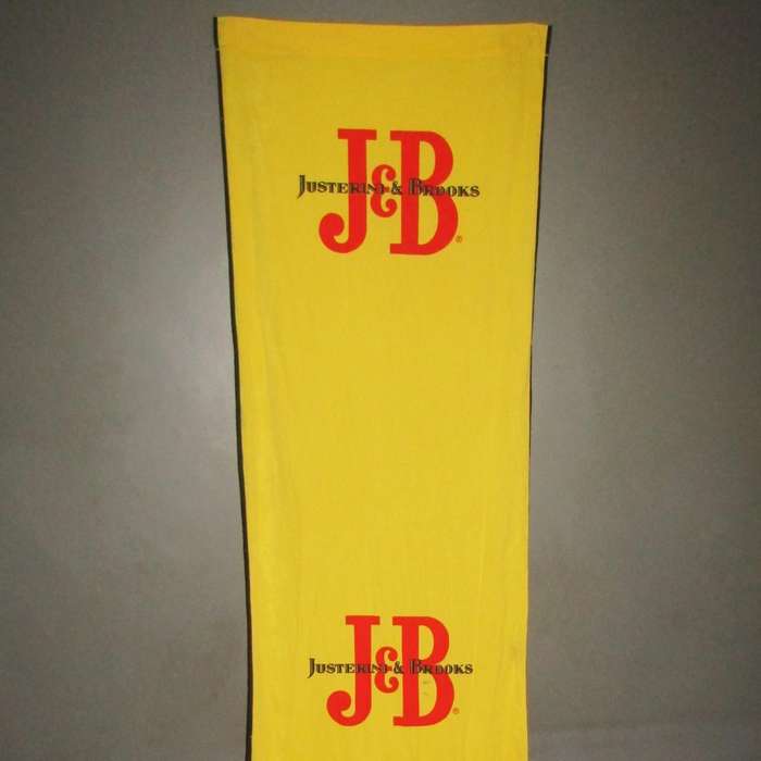 Very Long J & B Whisky Cloth Advertising Banner