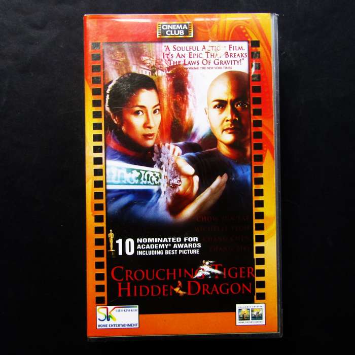 Crouching Tiger Hidden Dragon - Movie VHS Tape (2001)
