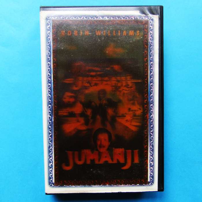 Jumanji - 3D Case - Movie VHS Tape (1995)