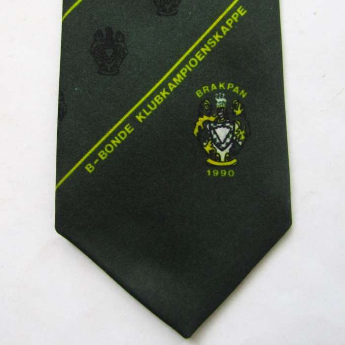 1990 Brakpan Klub Kampioenskappe Rugby Neck Tie