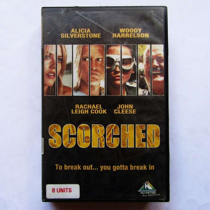 Scorched - Alicia Silverstone - Movie VHS Tape (2003)