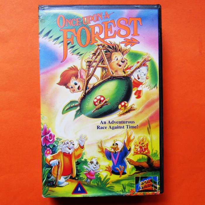 Once Upon a Forest - Movie VHS Tape (1993)
