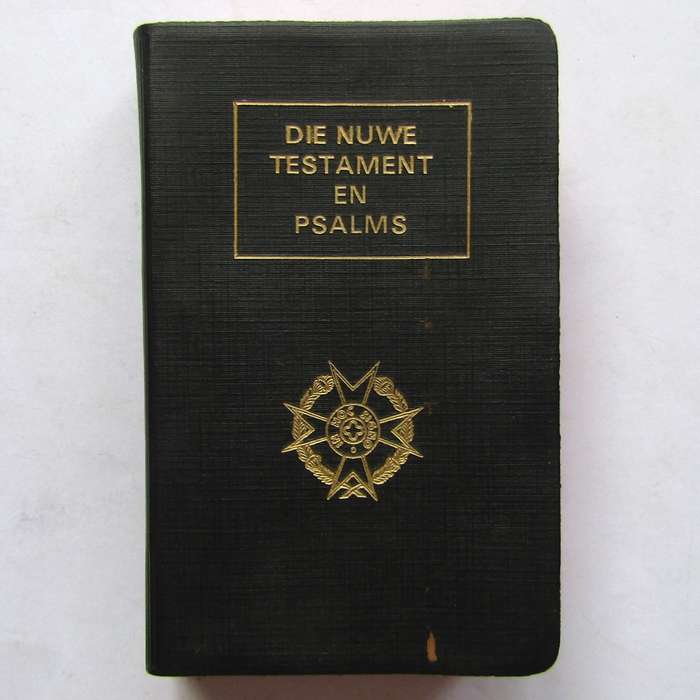 1982 SADF Afrikaans Pocket Bible