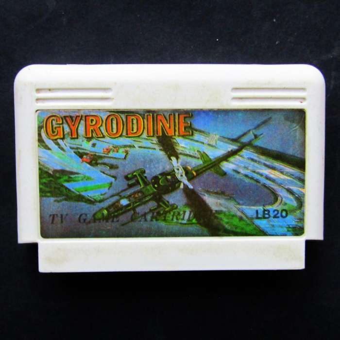 Old Gyrodine - 8 Bit TV Game Cartridge