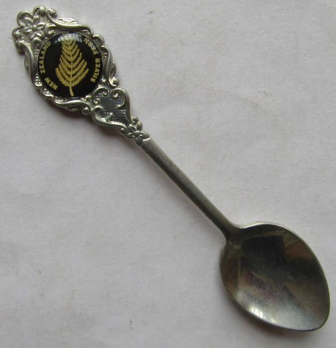 Old New Zealand Rugby Crested Spoon