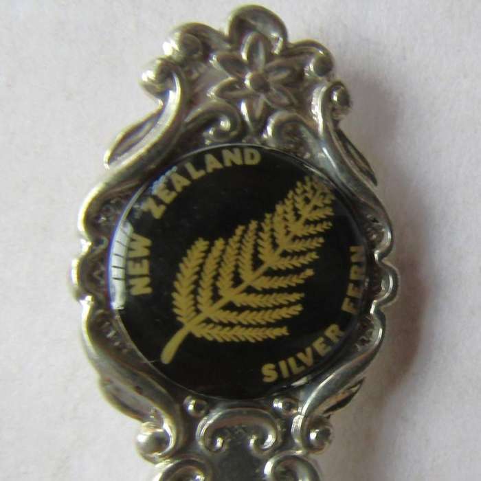 Old New Zealand Rugby Crested Spoon